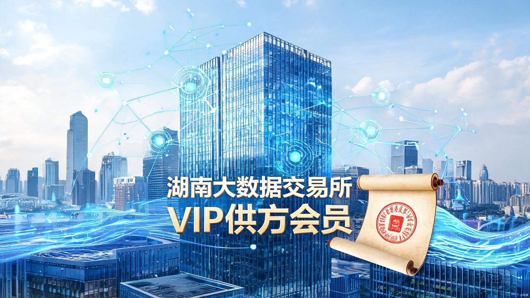 官方授权·重磅认证 | 长沙朗慧信息科技有限公司正式成为湖南大数据交易所供方会员